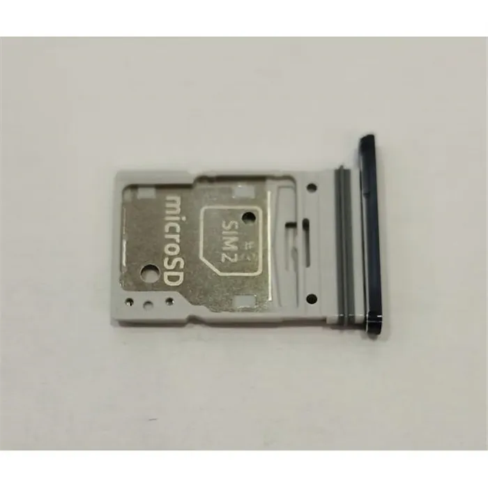 Soporte o bandeja sim negra Dual sim para Samsung Galaxy A55 5G SM-A556 GH98-49097A Service Pack