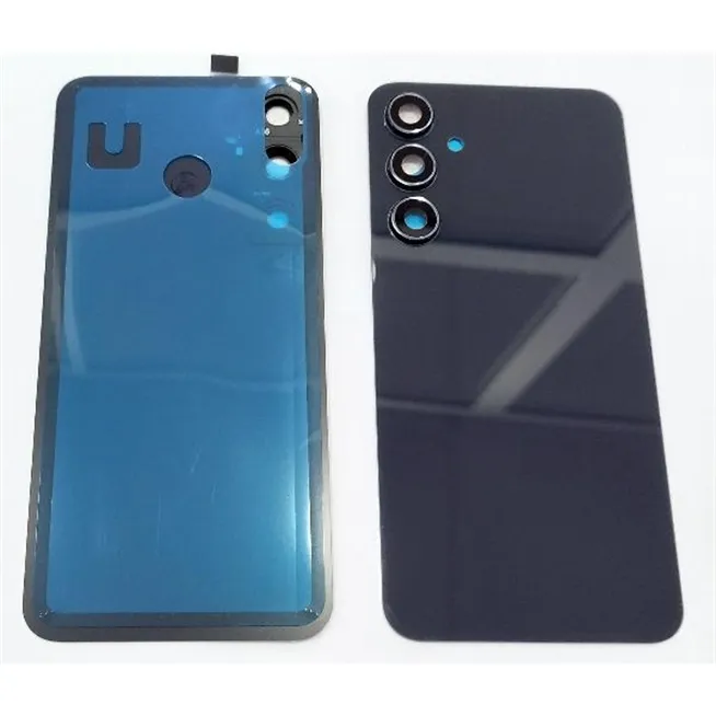 Tapa trasera o tapa bateria negra para Samsung Galaxy A55 A556 con lente de camara