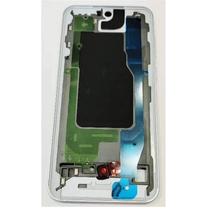 Carcasa o marco central azul para Samsung Galaxy A55 5G GH82-34309B Service Pack