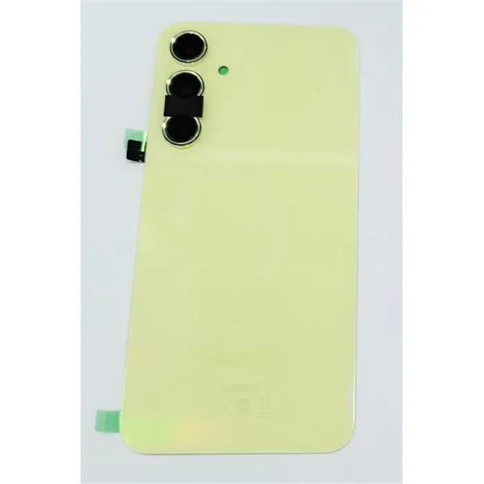 Tapa trasera o tapa bateria amarilla para Samsung Galaxy A55 5G SM-A556 GH82-34284D Service Pack