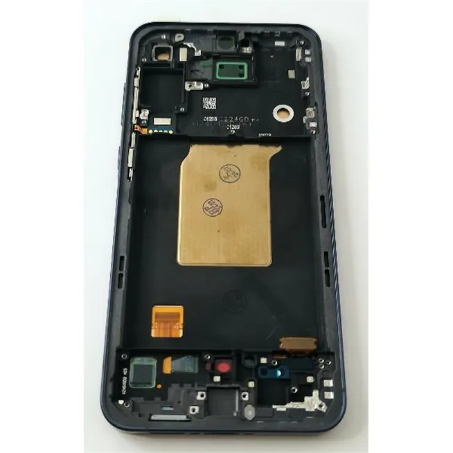 Pantalla lcd para Samsung Galaxy A55 A556 mas tactil negro con marco negro calidad Oled