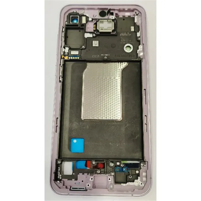 Carcasa o marco central morado para Samsung Galaxy A55 5G SM-A556 GH82-34309C Service Pack