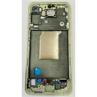 Carcasa o marco central amarillo para Samsung Galaxy A55 5G SM-A556 GH82-34309D Service Pack