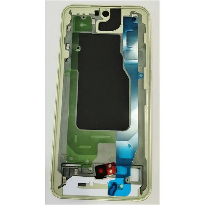 Carcasa o marco central amarillo para Samsung Galaxy A55 5G SM-A556 GH82-34309D Service Pack