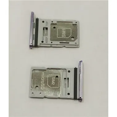Soporte o bandeja sim morada Dual sim para Samsung Galaxy A55 SM-A556 GH98-49097C Service Pack