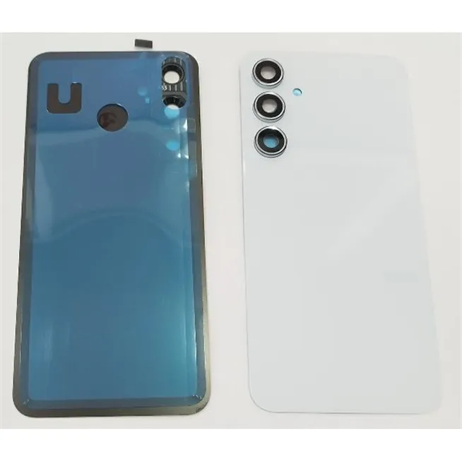 Tapa trasera o tapa bateria blanca para Samsung Galaxy A55 A556 con lente de camara