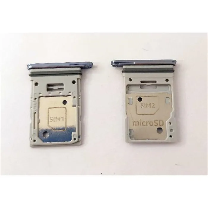 Soporte o bandeja sim Dual sim azul claro para Samsung Galaxy A55 A556 calidad premium