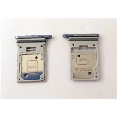 Soporte o bandeja sim Dual sim azul claro para Samsung Galaxy A55 A556 calidad premium