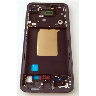 Carcasa o marco central negro para Samsung Galaxy A55 A556
