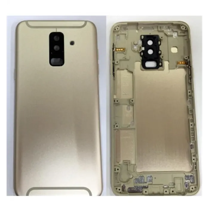 Samsung Galaxy A6 Plus A605F tapa trasera dorada
