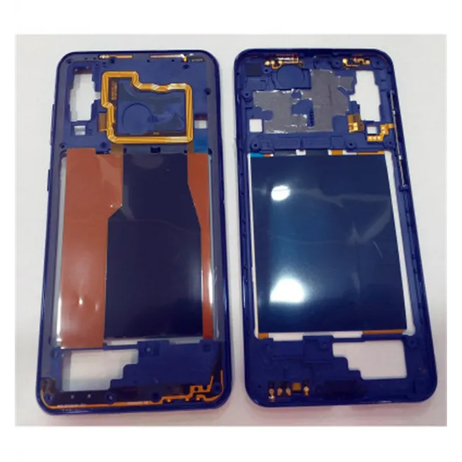 Samsung Galaxy A60 A6060 carcasa central o marco azul