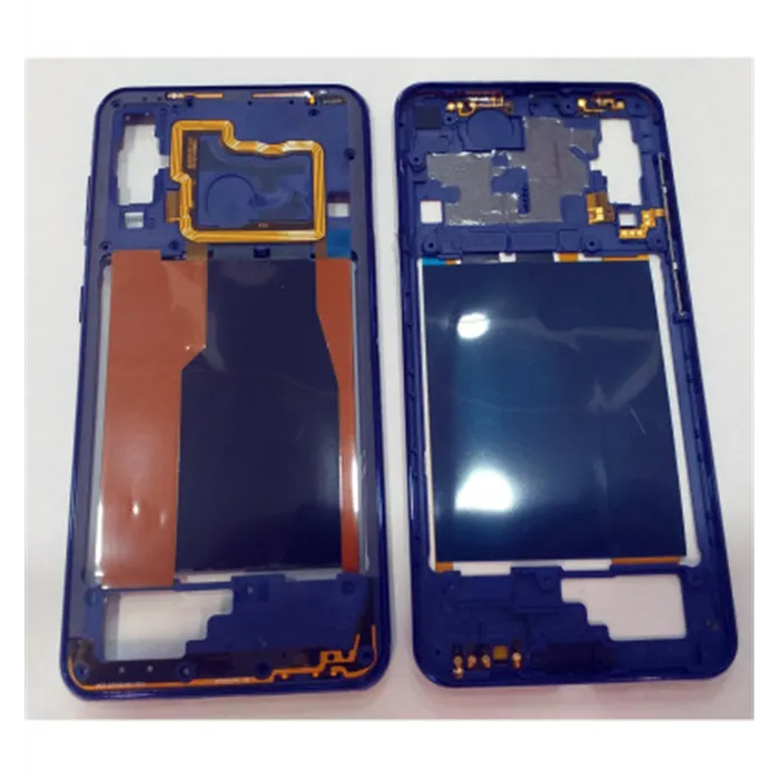 Samsung Galaxy A60 A6060 carcasa central o marco azul