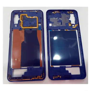 Samsung Galaxy A60 A6060 carcasa central o marco azul