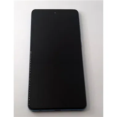 Pantalla oled para Samsung Galaxy A72 4G SM-A725 A72 5G SM-A726 mas tactil negro mas marco azul compatible