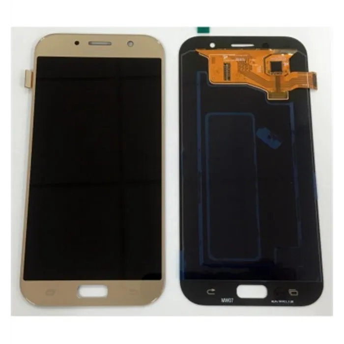 Samsung Galaxy A7 2017 A720 pantalla lcd + tactil dorado premium