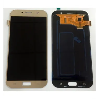 Samsung Galaxy A7 2017 A720 pantalla lcd + tactil dorado premium