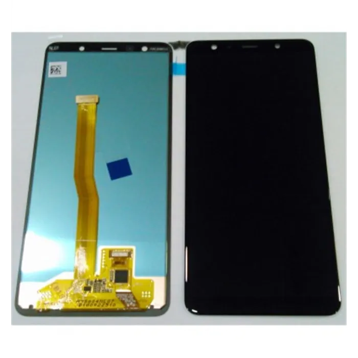 Samsung GH96-12078A A750 Galaxy A7 2018 pantalla lcd + táctil negro premium Service Pack