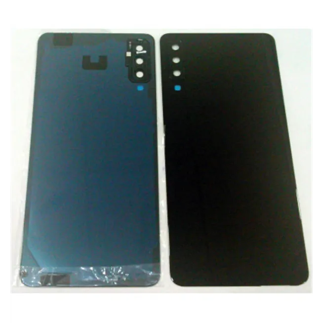 Tapa trasera o tapa bateria negra para samsung a7 2018 a750 mas lente camara calidad premium