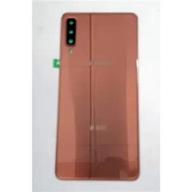 Tapa trasera o tapa bateria dorada para Samsung Galaxy A7 2018 SM-A750 GH82-17833C Service Pack