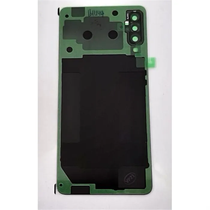 Tapa trasera o tapa bateria negra para Samsung Galaxy A7 2018 SM-A750 GH82-17833A Service Pack