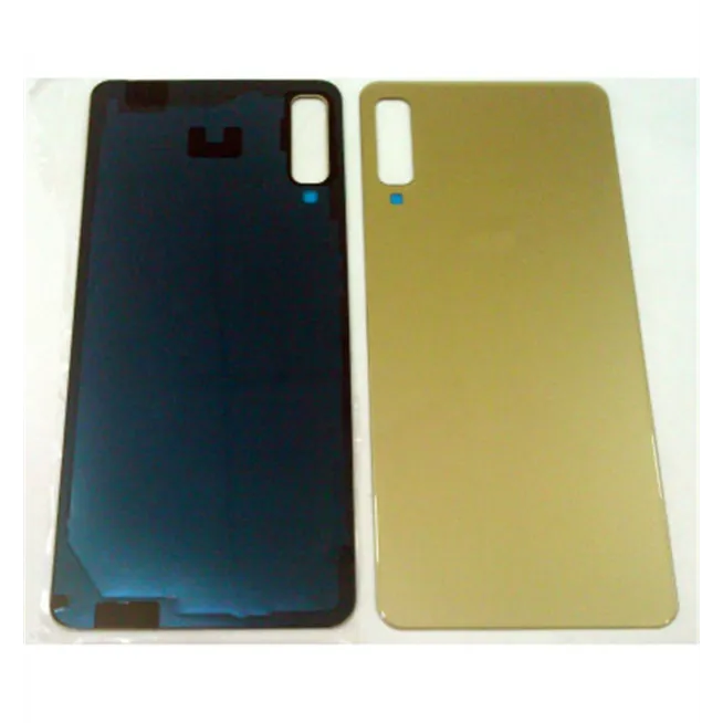 tapa trasera o tapa bateria dorada para samsung a7 2018 a750 calidad premium