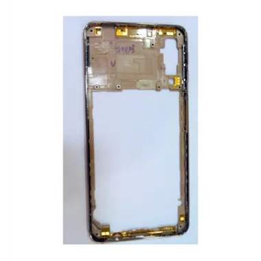 Samsung Galaxy A7 2018 A750 carcasa central o marco dorado premium