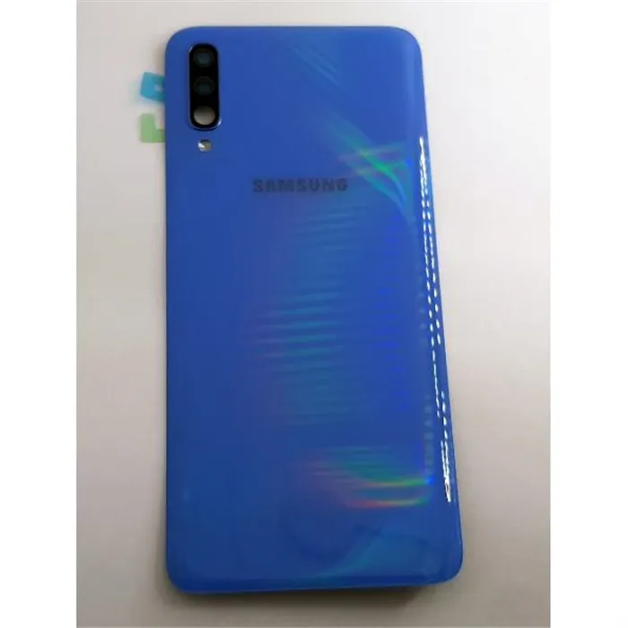 Tapa trasera o tapa bateria azul para Samsung Galaxy A70 SM-A705F GH82-19467C Service Pack