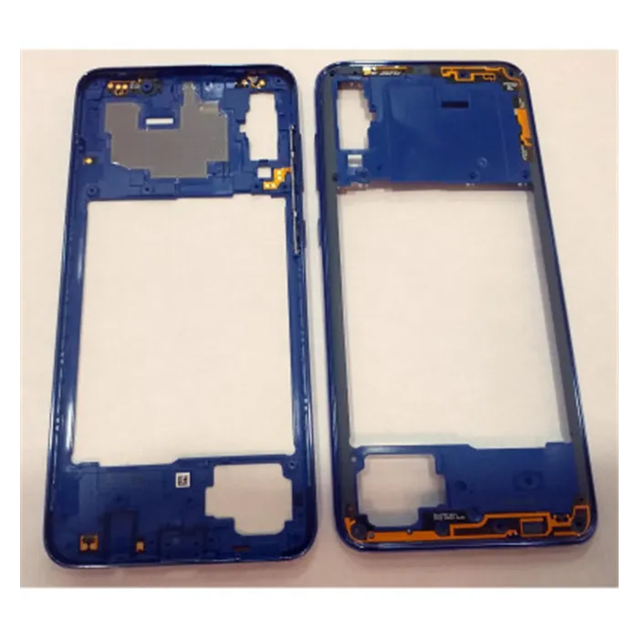 Samsung Galaxy A70 A705 carcasa central o marco azul A705FD SM-A705FD