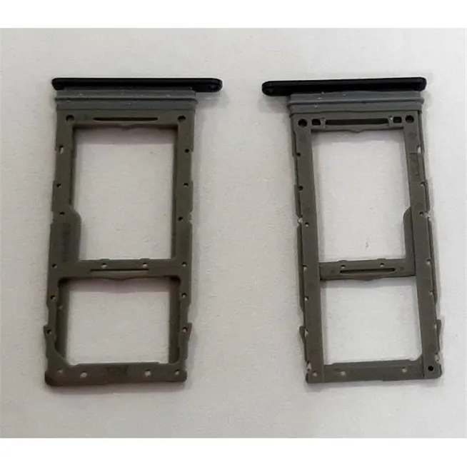 Soporte o bandeja single sim negra para Samsung Galaxy A71 5G A716 calidad premium