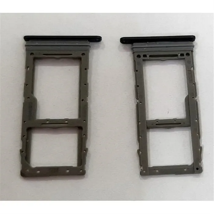 Soporte o bandeja single sim negra para Samsung Galaxy A71 5G A716 calidad premium