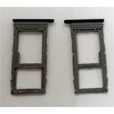 Soporte o bandeja single sim negra para Samsung Galaxy A71 5G A716 calidad premium