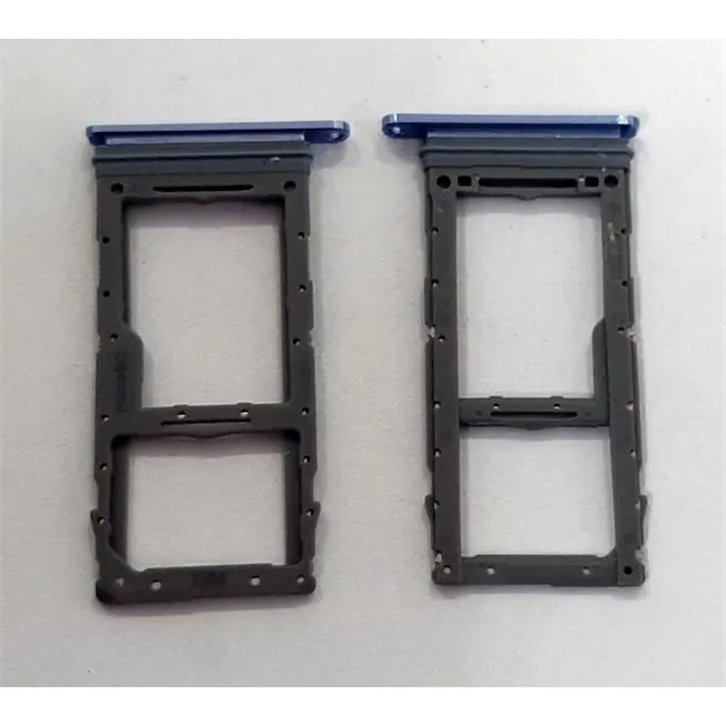 Soporte o bandeja single sim azul para Samsung Galaxy A71 5G A716 calidad premium