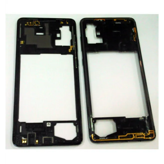 Carcasa central o marco negro para Samsung Galaxy A71 A715F A715 calidad premium