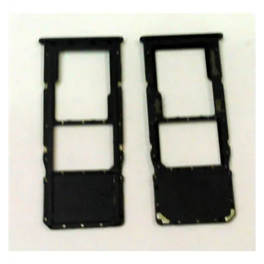 Soporte o bandeja single sim negra para Samsung Galaxy A71 A715F A715 calidad premium