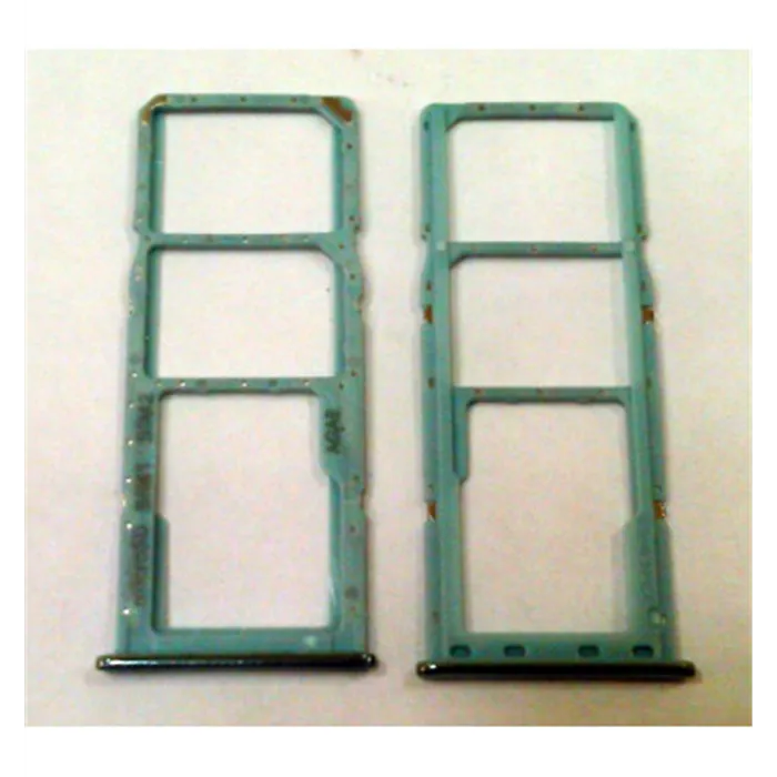 Soporte o bandeja dual sim azul para Samsung Galaxy A71 A715F A715 calidad premium