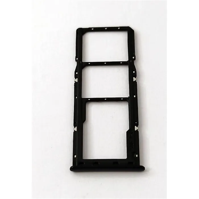 Soporte o bandeja dual sim negra para Samsung Galaxy A71 A715F A715 calidad premium