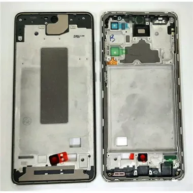 Carcasa central o marco plata para Samsung Galaxy A72 5G calidad premium