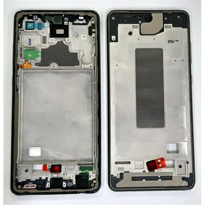 Carcasa central o marco negro para Samsung Galaxy A72 5G calidad premium