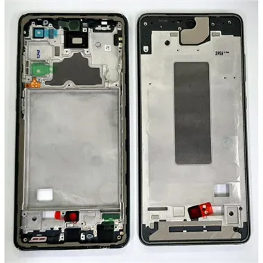Carcasa central o marco negro para Samsung Galaxy A72 5G calidad premium