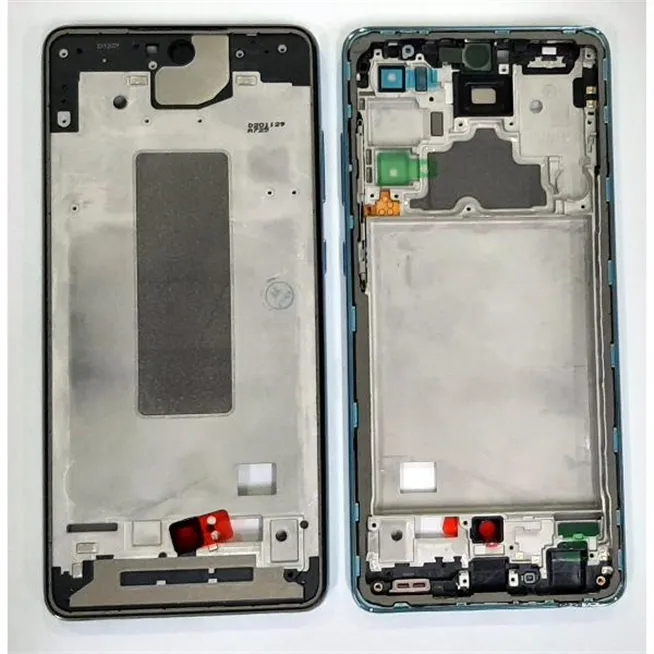 Carcasa central o marco azul para Samsung Galaxy A72 5G calidad premium
