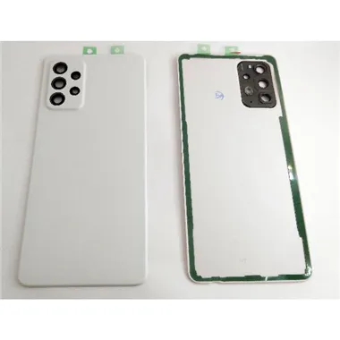 Tapa trasera o tapa bateria blanco para Samsung Galaxy A72 A725F / A72 5G mas cubierta camara