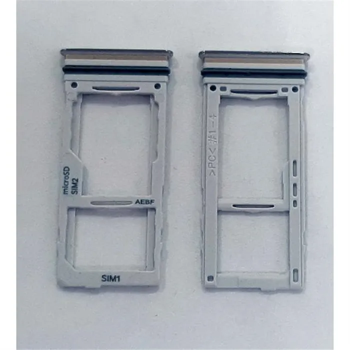 Soporte o bandeja dual sim blanca para Samsung Galaxy A72 5G calidad premium