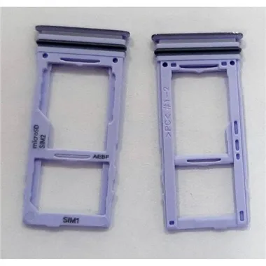 Soporte o bandeja dual sim azul para Samsung Galaxy A72 5G calidad premium