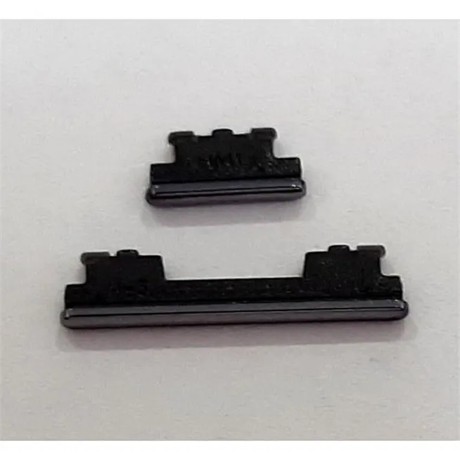 Set 2 botones negros para Samsung Galaxy A72 5G calidad premium