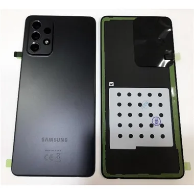 Tapa trasera o tapa baterÃ­a negro para Samsung A725 Galaxy A72 GH82-25448A mas lente camara Service Pack Premium