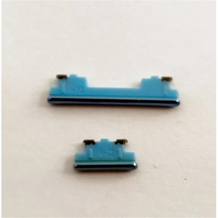 Set 2 botones azules para Samsung Galaxy A72 SM-A725 calidad premium