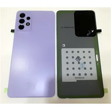 Tapa trasera o tapa baterÃ­a violeta para Samsung A725 Galaxy A72 GH82-25448C mas lente camara Service Pack Premium
