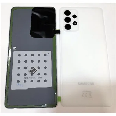 Tapa trasera o tapa baterÃ­a blanco para Samsung A725 Galaxy A72 GH82-25448D mas lente camara Service Pack Premium