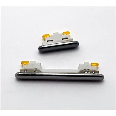 Set 2 botones platas para Samsung Galaxy A73 5G SM-A736B calidad premium