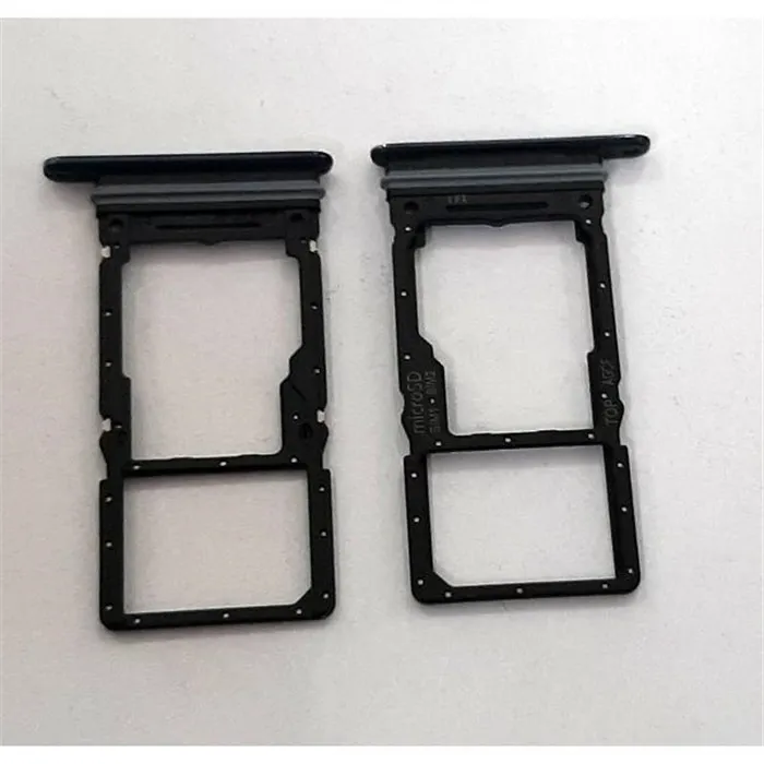 Soporte o bandeja dual sim negra para Samsung Galaxy A73 5G SM-A736B calidad premium